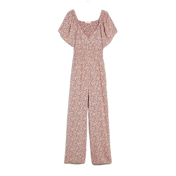 Madewell Pants - MADEWELL | NWT $138 Sophia Wide-Leg Jumpsuit in Cottage Garden, Size Small